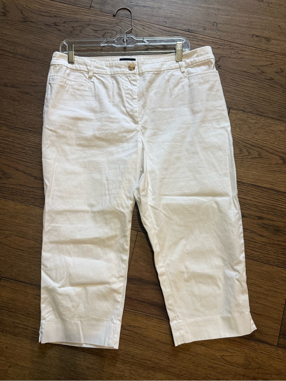 Talbots White Women’s Capri Jeans
